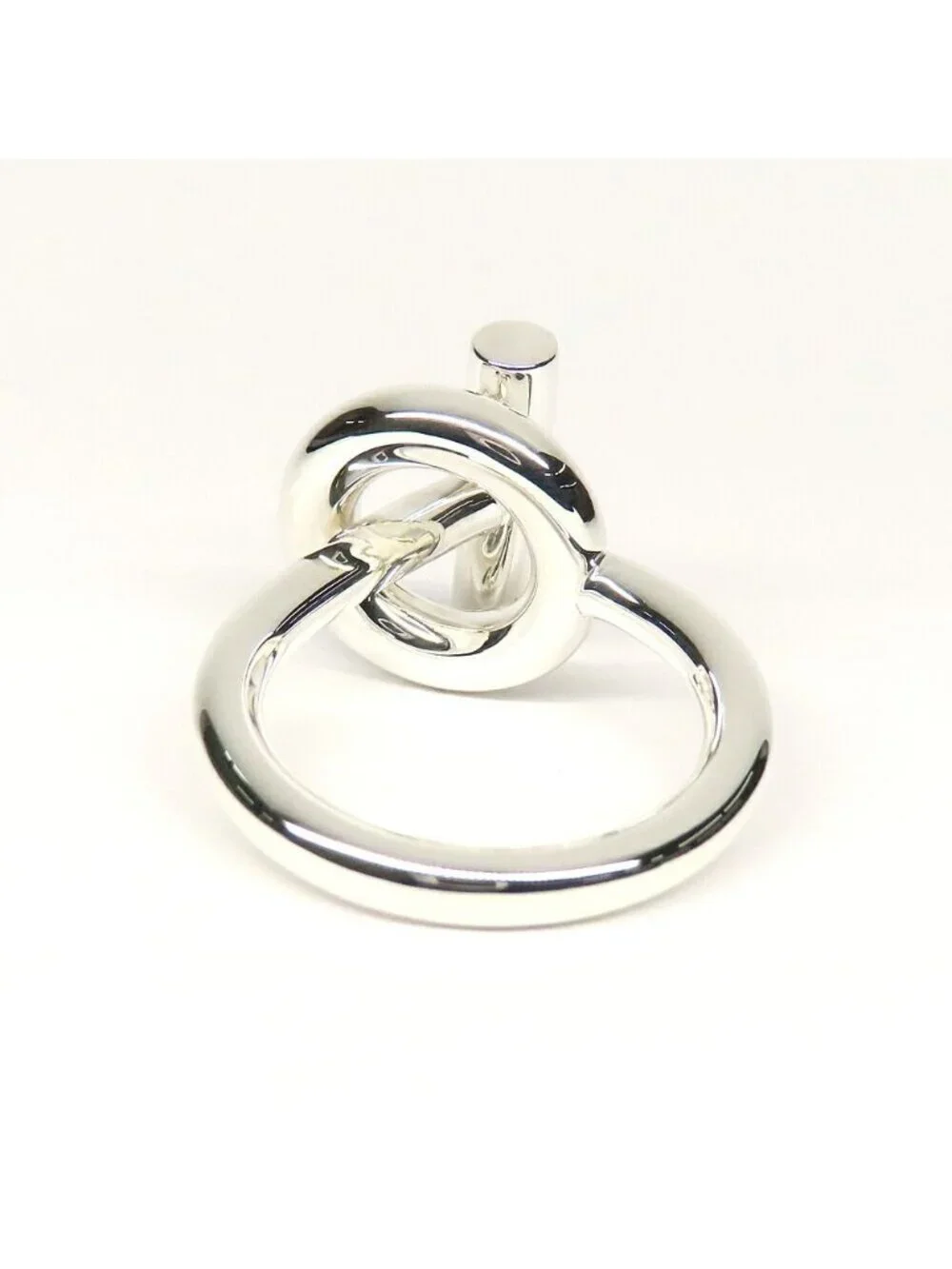 Hermes Echappee MM Ring 54 Star Silver